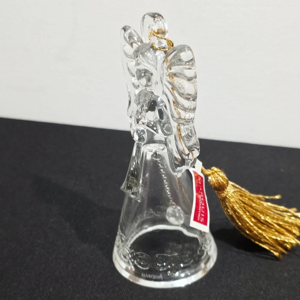NEW Marquis by Waterford Glass Angel Annual‎ Bell Ornament